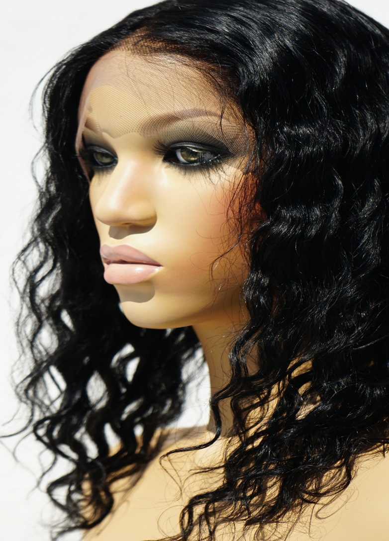 Wavy Lace Front Wigs Human Hair