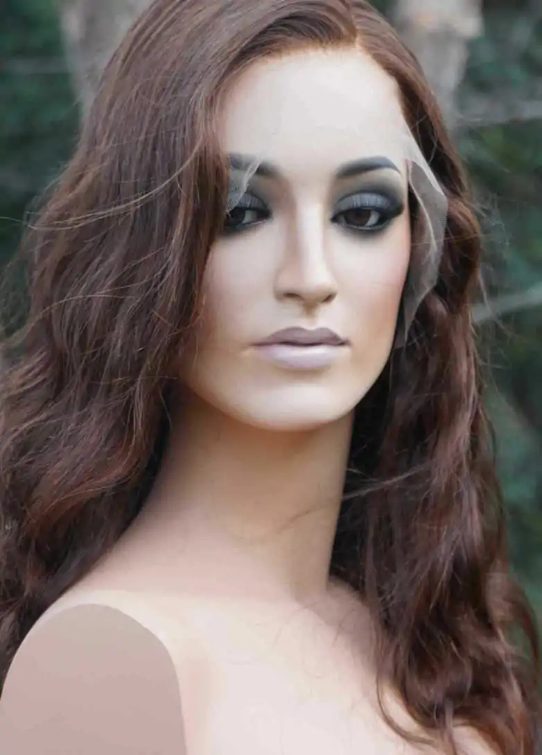 Wavy human hair wigs hotsell