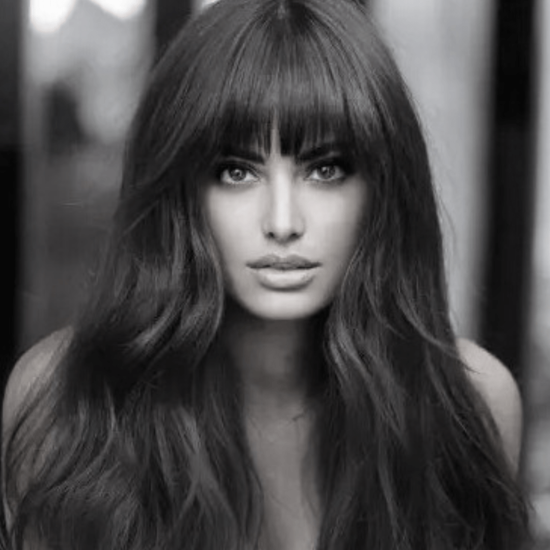 Highest Quality Human Hair WIgs with Blunt Bangs, Side Bangs and Fringed Cut